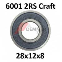 Подшипник 6001 2RS Craft