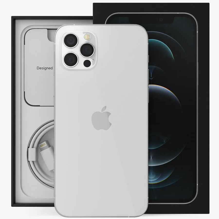 iPhone 12 Pro Max 128 Гб, серебристый