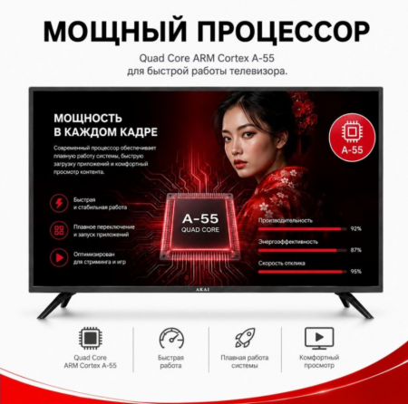Телевизор AKAI TA44BQ900