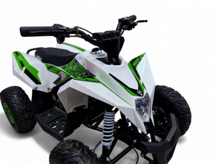 Детский электрический квадроцикл MOTAX GEKKON E1300 Белый-Зеленый