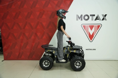 Квадроцикл бензиновый MOTAX GRIZLIK PREMIUM 150 Черно-Желтый камуфляж