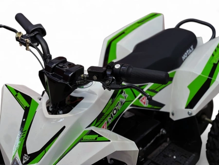 Детский электрический квадроцикл MOTAX GEKKON E1300 Белый-Зеленый