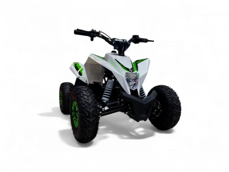 Детский электрический квадроцикл MOTAX GEKKON E1300 Белый-Зеленый