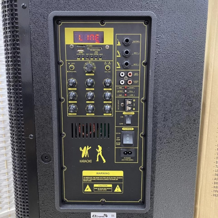Колонка ELTRONIC 20-36 Professional Box 2000 с TWS, динамик 2 шт./12"
