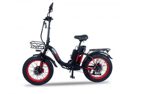 Электровелосипед Minako F11 Dual PRO полный привод (red)
