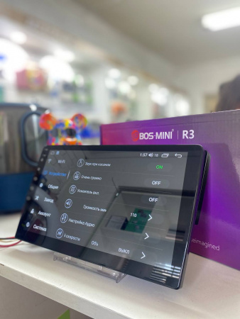 Магнитола Bos-Mini R3 / 2 DIN / Андроид / 9" дюймов / 2+32gb