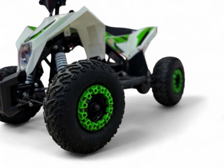 Детский электрический квадроцикл MOTAX GEKKON E1300 Белый-Зеленый