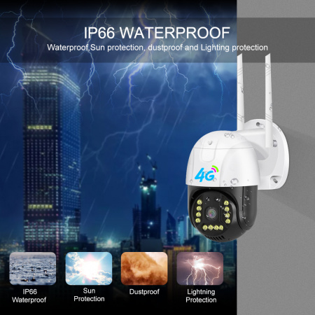 Камеры видеонаблюдения наружная IP 4G с sim-картой