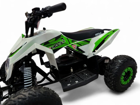 Детский электрический квадроцикл MOTAX GEKKON E1300 Белый-Зеленый