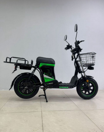 Электровелосипед Maikaolin 10H 70Ah (black-green)