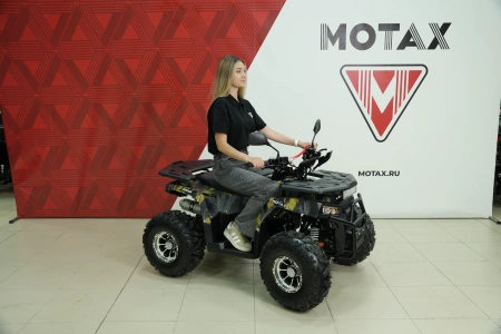 Квадроцикл бензиновый MOTAX GRIZLIK PREMIUM 150 Черно-Желтый камуфляж