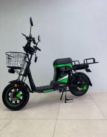 Электровелосипед Maikaolin 10H 70Ah (black-green)