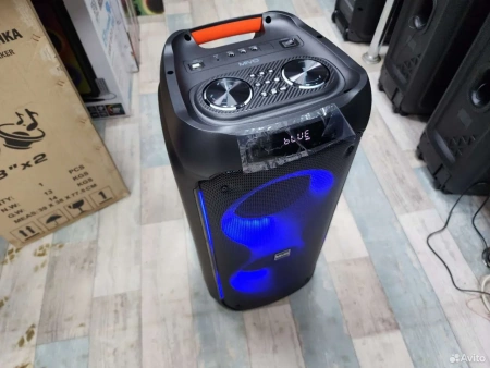 Колонка портативная mivo MD-802 2 микрофона 120W