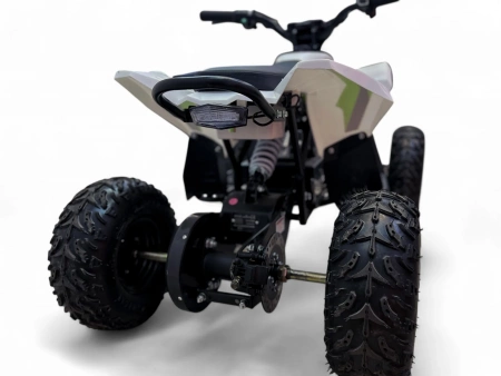 Детский электрический квадроцикл MOTAX GEKKON E1300 Белый-Зеленый
