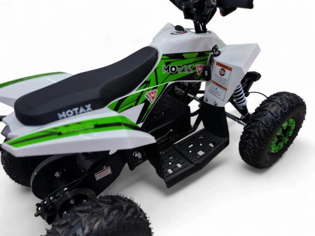 Детский электрический квадроцикл MOTAX GEKKON E1300 Белый-Зеленый