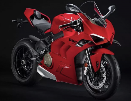 Мотоцикл Ducati Panigale V4 "Огненный клык"