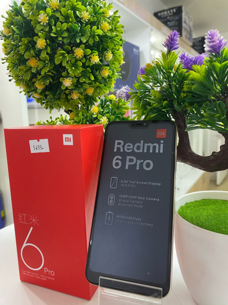 Xiaomi Redmi Note 6 Pro 4/64 ГБ Золотой (новый)