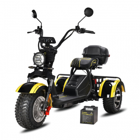 Электротрицикл Siberton PRO TRIKE 3000W 10"