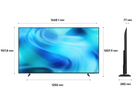 75" Телевизор LED SAMSUNG UE75U8000HUXPY (2026)