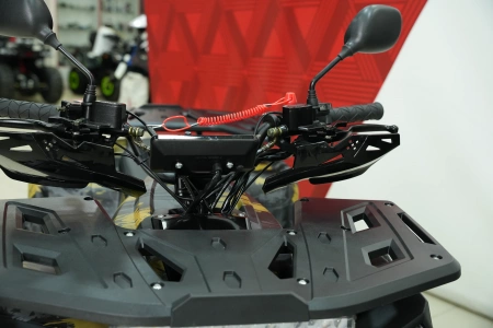 Квадроцикл бензиновый MOTAX GRIZLIK PREMIUM 150 Черно-Желтый камуфляж