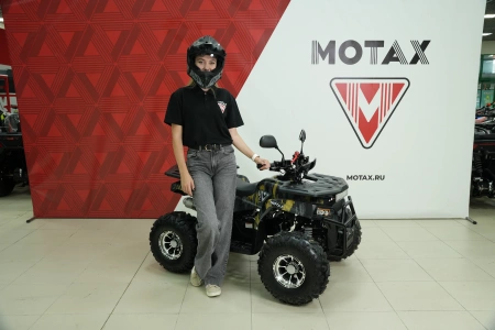 Квадроцикл бензиновый MOTAX GRIZLIK PREMIUM 150 Черно-Желтый камуфляж