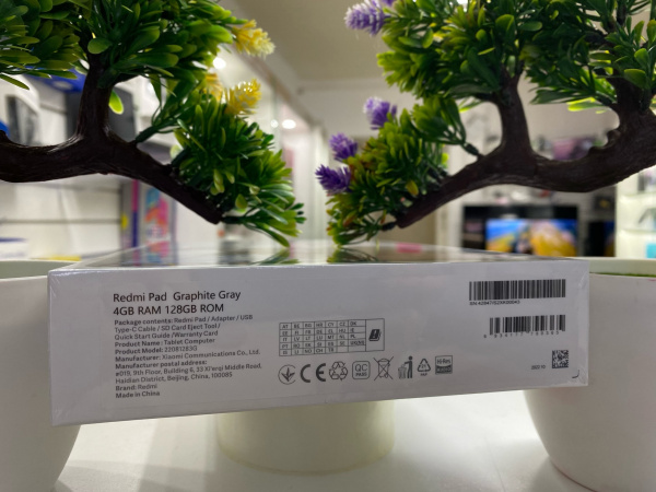 Планшет Xiaomi Redmi Pad (4/128 Гб) Graphite Gray