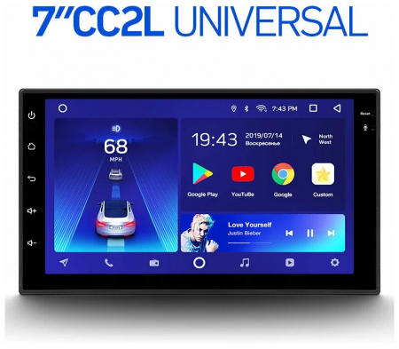 Автомобильная магнитола Teyes с android, gps и bluetooth