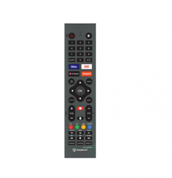 Телевизор LED RASKAT 43F2200B /FHD/WildRed/1+8 Гб/